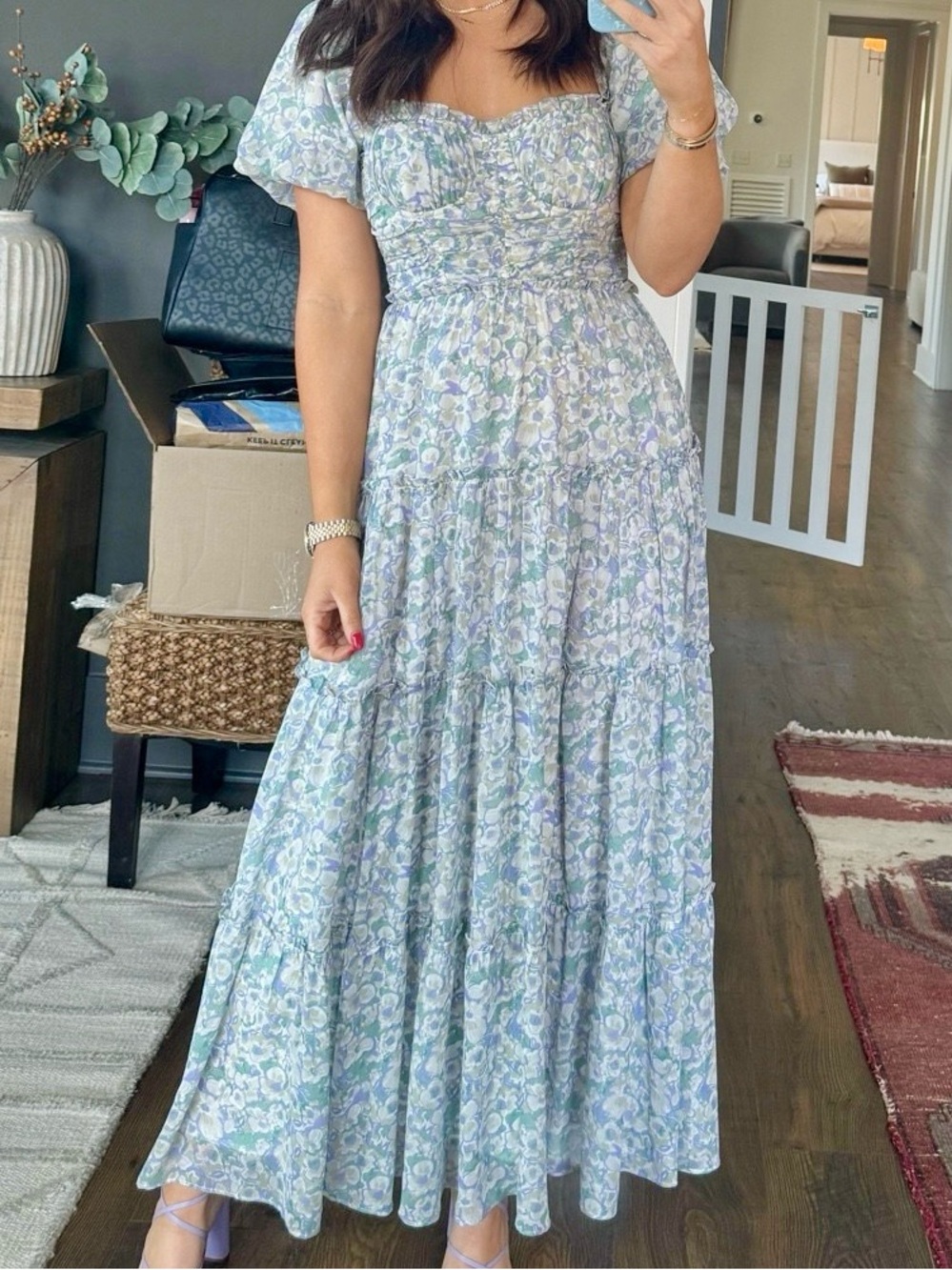 ASTR the label Prina Floral Maxi Dress